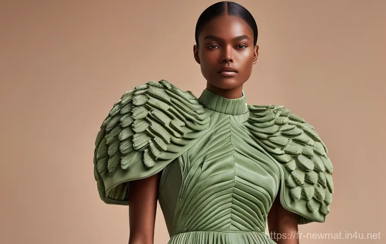 생체 재료 - **Prompt for Sustainable Architecture: "Mycelium Modernism"**
    An interior view of a modern, eco-...